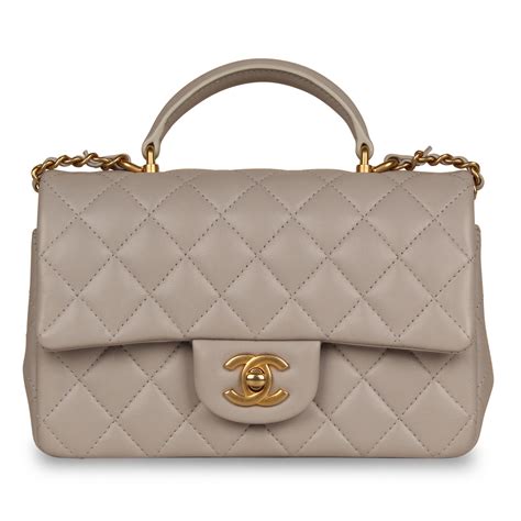 chanel flap bag with top handle mini|chanel rectangular mini top handle.